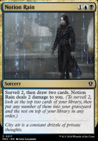 Notion Rain - Murders at Karlov Manor Commander Decks