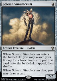 Solemn Simulacrum - Murders at Karlov Manor Commander Decks