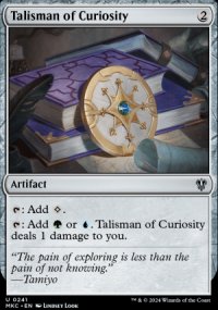 Talisman of Curiosity - Murders at Karlov Manor Commander Decks