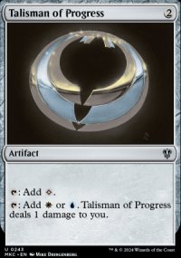 Talisman of Progress - Murders at Karlov Manor Commander Decks