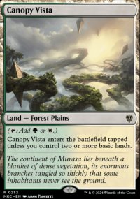 Canopy Vista - Murders at Karlov Manor Commander Decks