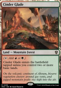 Cinder Glade - Murders at Karlov Manor Commander Decks