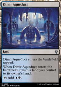 Dimir Aqueduct - Murders at Karlov Manor Commander Decks