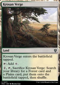 Krosan Verge - Murders at Karlov Manor Commander Decks