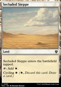 Secluded Steppe - Murders at Karlov Manor Commander Decks