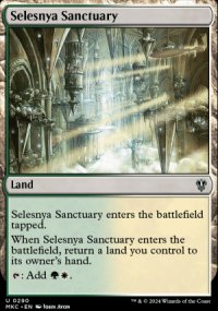 Selesnya Sanctuary - Murders at Karlov Manor Commander Decks