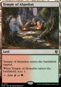 Temple of Abandon - Murders at Karlov Manor Commander Decks