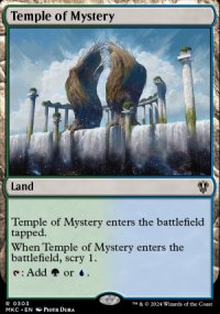 Temple of Mystery - Murders at Karlov Manor Commander Decks