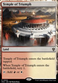 Temple of Triumph - Murders at Karlov Manor Commander Decks