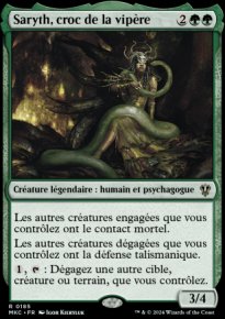 Saryth, croc de la vipre - 