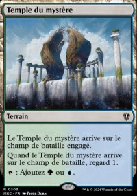 Temple du mystre - 