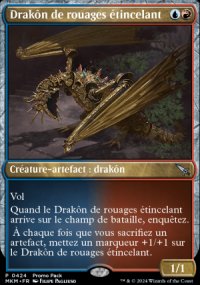 Drakn de rouages tincelant - 