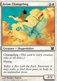 Avian Changeling - Modern Masters