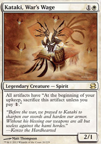 Kataki, War's Wage - Modern Masters