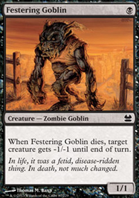 Festering Goblin - Modern Masters