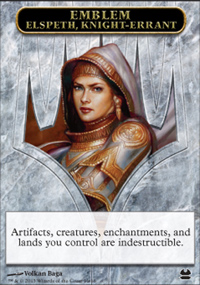 Emblem Elspeth, Knight-Errant - Modern Masters