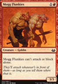 Mogg Flunkies - Modern Masters 2017