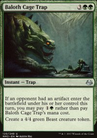 Baloth Cage Trap - Modern Masters 2017