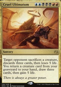 Cruel Ultimatum - Modern Masters 2017