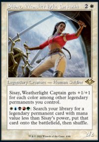 Sisay, Weatherlight Captain - Modern Horizons Reprints