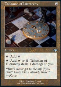 Talisman of Hierarchy - Modern Horizons Reprints