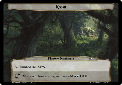 Krosa - March of the Machine Commander Decks