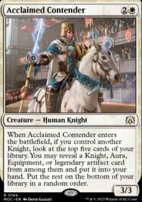 Acclaimed Contender - March of the Machine Commander Decks
