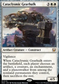 Cataclysmic Gearhulk - March of the Machine Commander Decks