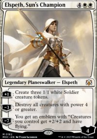 Elspeth, Sun's Champion - March of the Machine Commander Decks