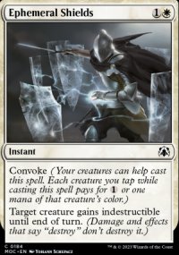 Ephemeral Shields - March of the Machine Commander Decks