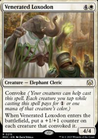 Venerated Loxodon - March of the Machine Commander Decks