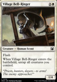 Village Bell-Ringer - March of the Machine Commander Decks