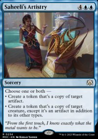 Saheeli's Artistry - March of the Machine Commander Decks