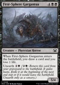 First-Sphere Gargantua - March of the Machine Commander Decks