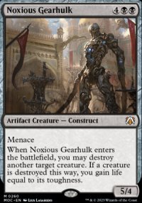 Noxious Gearhulk - March of the Machine Commander Decks