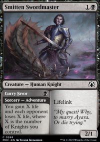 Smitten Swordmaster - March of the Machine Commander Decks