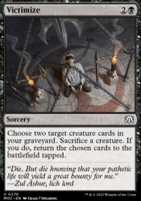 Victimize - March of the Machine Commander Decks