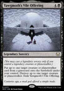 Yawgmoth's Vile Offering - March of the Machine Commander Decks