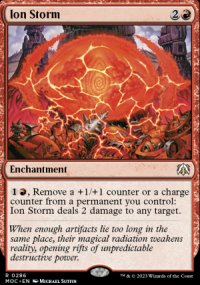 Ion Storm - March of the Machine Commander Decks