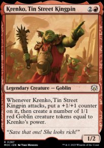 Krenko, Tin Street Kingpin - March of the Machine Commander Decks