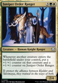 Juniper Order Ranger - March of the Machine Commander Decks