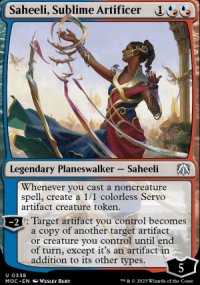 Saheeli, Sublime Artificer - March of the Machine Commander Decks