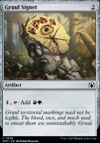 Gruul Signet - March of the Machine Commander Decks