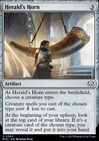 Herald's Horn - March of the Machine Commander Decks