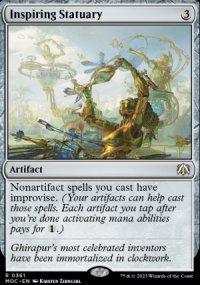 Inspiring Statuary - March of the Machine Commander Decks