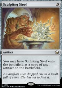 Sculpting Steel - March of the Machine Commander Decks