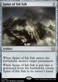 Spine of Ish Sah - March of the Machine Commander Decks