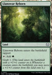 Llanowar Reborn - March of the Machine Commander Decks