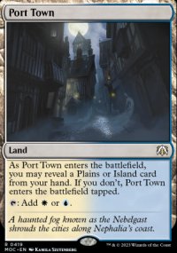 Port Town - March of the Machine Commander Decks