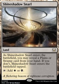 Shineshadow Snarl - March of the Machine Commander Decks